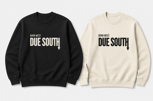 Born West Due South Embroidered Sweatshirt