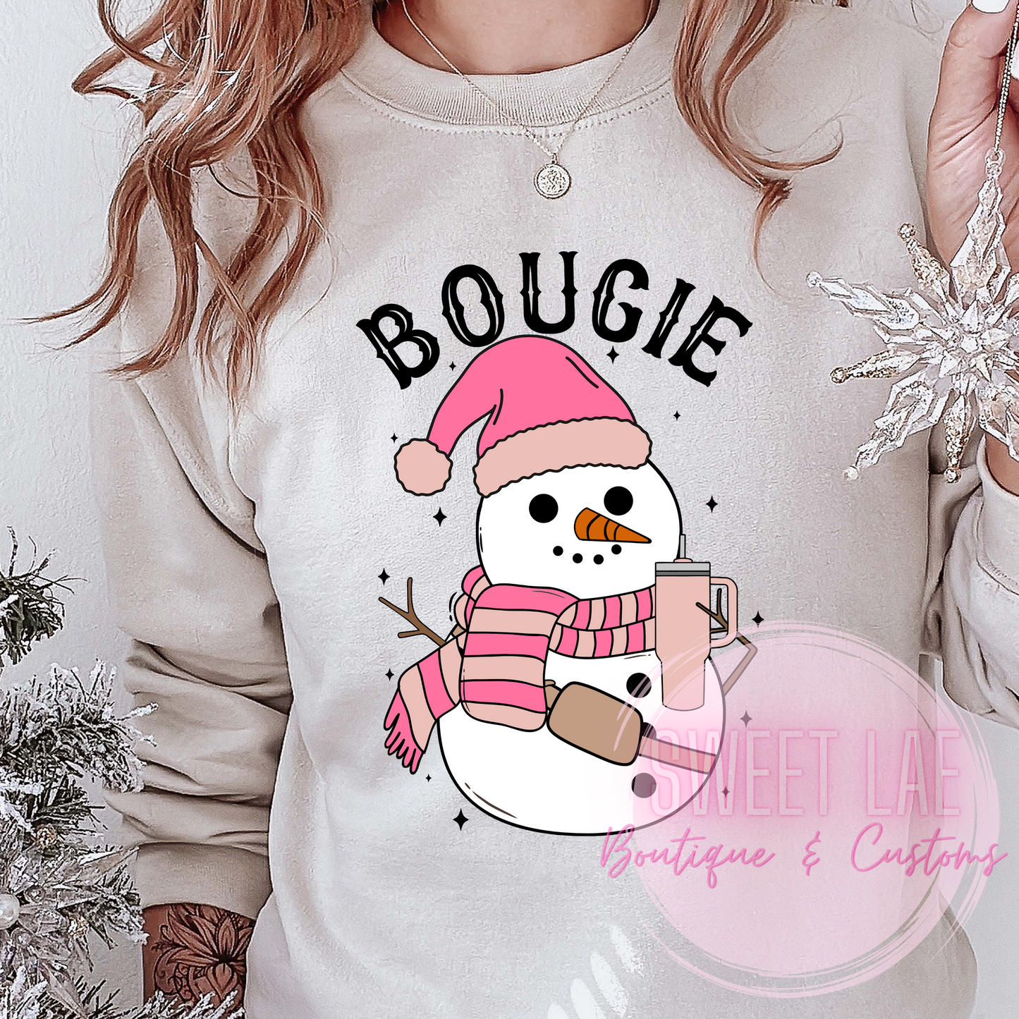 Bougie Snowman